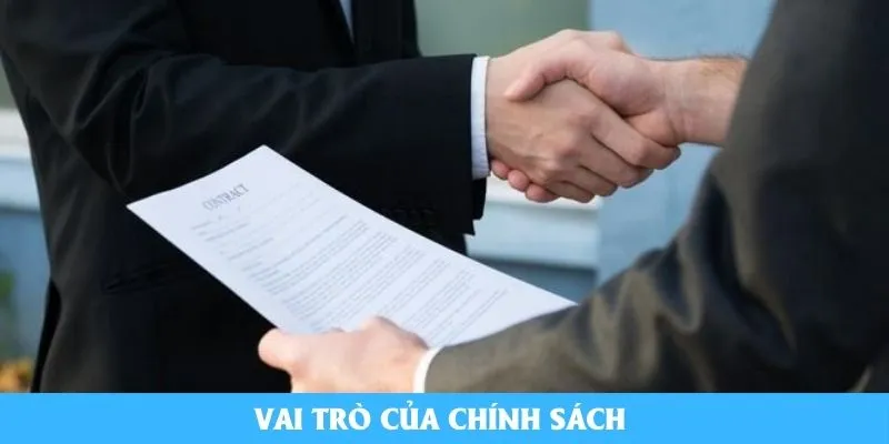 Vai trò của chính sách 